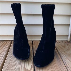 Bridgette Velvet Bootie by Lauren Ralph Lauren